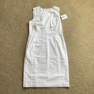 NWT - Calvin Klein Dress - White